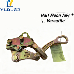Tire-câble industriel YILI 1 tonne à mâchoires lisses pour projets <span class=keywords><strong>de</strong></span> pose <span class=keywords><strong>de</strong></span> lignes électriques, télécoms et <span class=keywords><strong>de</strong></span> réseaux sans dommages - Modèle Pro - Product Image 1