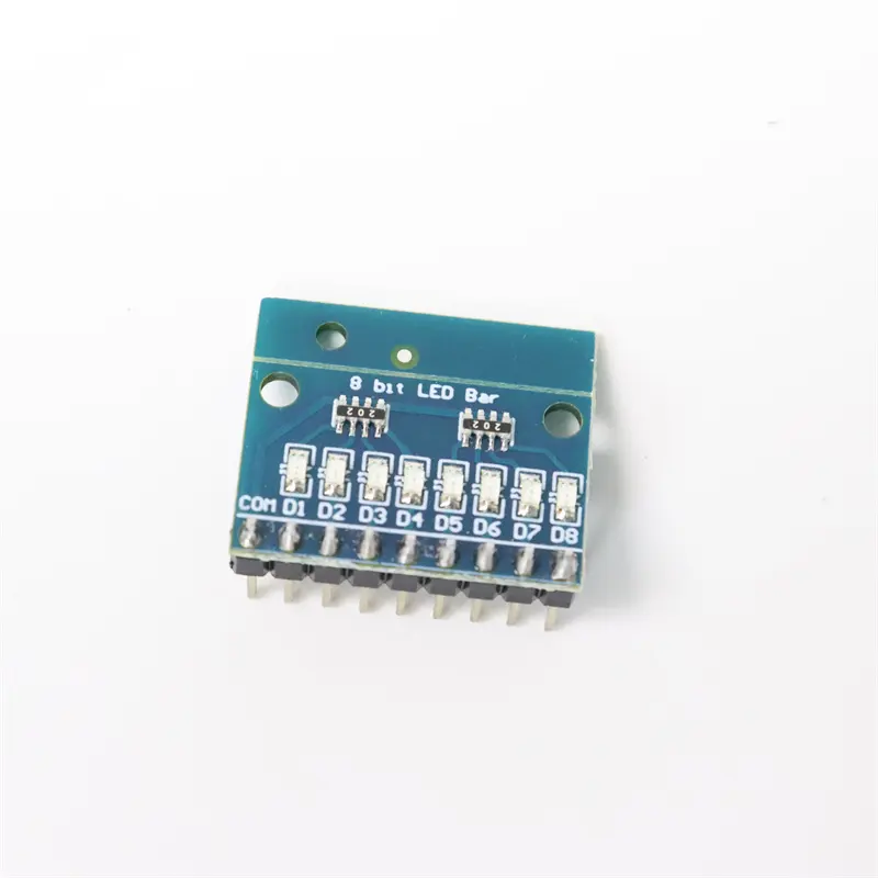 DM41A08 3.3V 5V 8 Bit Rouge Cathode Commune LED Indicateur Module Diy Kit Module pour MCU/ARM/FPGA/PLC/MEGA2560/Breadboard