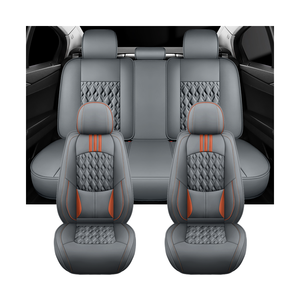 Xiangta Business Four Seasons Universal Size Fit All Surround Wrap Material de cuero PU 5 Seater Cover para asiento de coche - Product Image 1