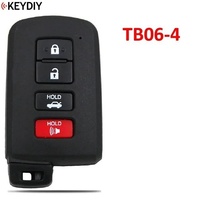 Clé intelligente universelle KEYDIY série TB (TB01, TB36, TB06, TB42, TB19, TB27) pour Toyota/Lexus, compatible avec le programmateur de clés KD MAX KD-X4