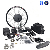 Kit de conversion de vélo électrique tout-en-un MTX 1500w 2000w 3000w 5000w 8000w 10000w, kit moteur de vélo électrique 48v 52v 60v 72v