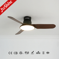 Ventilateur de plafond 1stshine professionnel au design moderne, intelligent, efficace, avec moteur DC et lumière LED, pour une maison élégante et une qualité assurée.