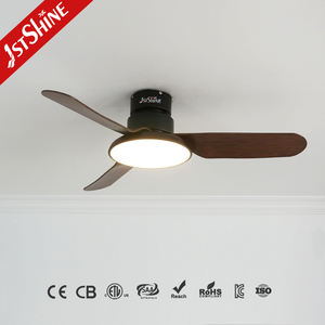 1stshine led ventilateur de plafond nouveau design faible bruit DC moteur réglage de l'heure fonction mémoire fantaisie ventilateur de plafond lumière - Product Image 1