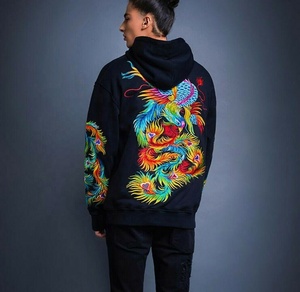 Sudaderas con capucha y estampado de pantalla para hombre y mujer, servicio OEM, venta al por mayor, alta calidad - Product Image 5