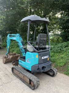 Excavadora de cadenas usada Kobelco SK17 en venta, motor japonés de segunda mano SK17SR con orugas de goma - Product Image 4