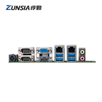 Carte mère d'ordinateur industriel Zunsia Phytium D2000 +X100 X86 2*DDR4 PCIe_X16 6COM VGA LVDS Dual Lan Mini ITX