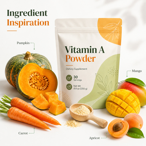 Complément Vitaminique Antioxydant Certifié ISO22000 en Poudre, Renforce l'Immunité, pour Adultes et Enfants, 450g, Bénéfique pour la Peau - Product Image 2