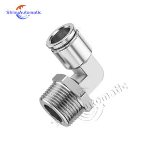 Yüksek Kaliteli <span class=keywords><strong>PL</strong></span> Serisi Döner Dirsek Hava Bağlantı Parçası BSP Erkek Dişli Hava Plastik Boru İtmeli Mavi Beyaz Siyah Pnömatik Konnektörler - Product Image 4