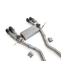 Système d'échappement Catback avec silencieux pour BMW M2 Competition M2C F87 S55 3.0T 2018-2020, en acier inoxydable SS304, avec valve, pour amélioration de voiture de course