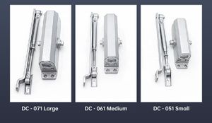 Ferme-porte dissimulé automatique moderne avec charnières en aluminium pour l'utilisation <span class=keywords><strong>de</strong></span> l'hôtel - Product Image 6