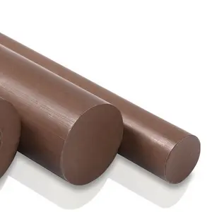 China Kunststoff produkte Lieferant hitze beständige Ptfe Stange F4 gefüllt Bronze Bar