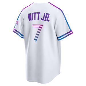 Heren 2026 City Connect Baseball Jersey Geborduurd Bobby Witt Jr Jac Caglianone Vinnie Pasquantino Salvador Perez Maat S-3XL - Product Image 2