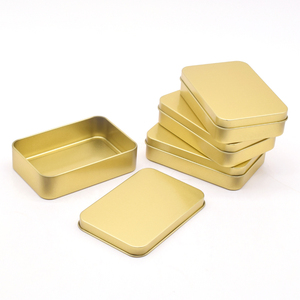 定制标志钥匙扣扑克牌香烟金属包装盒长方形锡盒 - Product Image 1