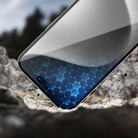 Protector de Pantalla de Vidrio Nano Híbrido Transparente HD Suave de Cobertura Total Antirrayas Ultrafino 2.5D con Alineación Automática para iPhone 17 18