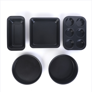 Grande Stampo Rettangolare Antiaderente Ecologico in Acciaio al Carbonio a Fondo Aperto per Torte e Pizza, 6 Cavità, 1 Pezzo - Product Image 6