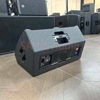 Moniteur coaxial actif haute définition TT 25-CXA de 15 pouces pour utilisation mobile par les groupes de musique, haut-parleur alimenté pour les tournées