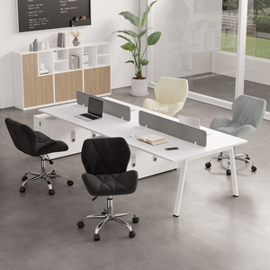 Chaise de bureau ergonomique moderne en velours, matelassée en diamant, imperméable, réglable en hauteur, pivotante, capacité de charge élevée, pour le bureau à domicile - Product Image 2