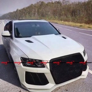 Capot en fibre <span class=keywords><strong>de</strong></span> carbone <span class=keywords><strong>de</strong></span> style LD pour <span class=keywords><strong>Audi</strong></span> Q5 RSQ5 nouvel état avec fonction <span class=keywords><strong>de</strong></span> <span class=keywords><strong>vidange</strong></span> et boulons inclus - Product Image 3