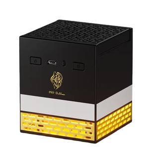 All'ingrosso disegno musulmano lampada da notte a LED Kabba Azan orologio corano altoparlante islamico portatile corano lettore con bruciatore di incenso - Product Image 3
