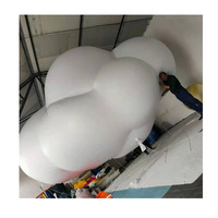 Nuage gonflable géant BOYI pour défilé, nuage gonflable en PVC