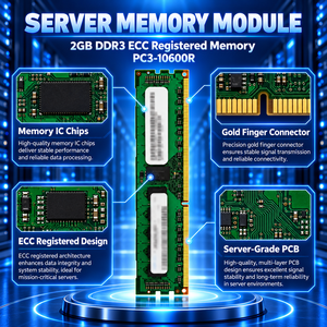 2gb dddr3 सर्वर मेमोरी 371-4656 2rx 8 PC3-10600R M393B5673EH1-CH9 - Product Image 4