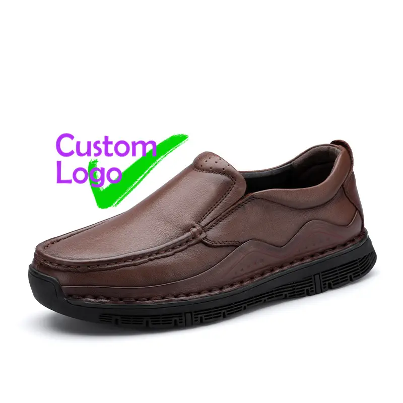 Ltd sapatos de couro masculinos, sapatos de couro da moda para meninos, casuais, confortáveis