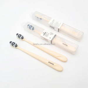Brosse à <span class=keywords><strong>dents</strong></span> <span class=keywords><strong>de</strong></span> nettoyage efficace à poils dentelés avec poils souples et poils moyens - Product Image 4