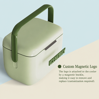 Nouvelle arrivée - Glacière rigide 18L grande capacité, haute qualité, pour le camping en plein air