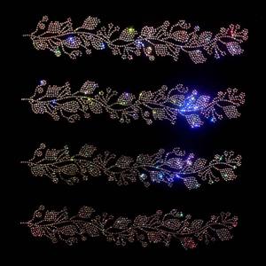 Design Personalizzato con Strass Termoadesivi in Tinta Unita per Logo Personalizzato su Scialle Lungo da Donna Musulmana - Product Image 1