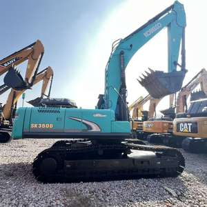 Yüksek Performanslı Kullanılmış Kobelco 350 CE Belgeli Düşük Saatli Makine Uygun Fiyat - Product Image 2