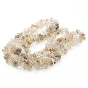 5x8mm pierre naturelle puces irrégulières perles brins forme libre cristal à la main Bracelet collier accessoire pour la fabrication de bijoux à bricoler soi-même - Product Image 1