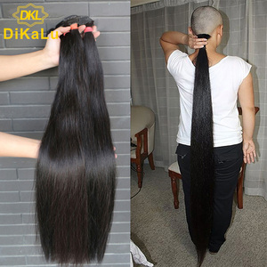 DKL, venta al por mayor, extensiones <span class=keywords><strong>de</strong></span> cabello virgen <span class=keywords><strong>peruano</strong></span> 10A, paquete <span class=keywords><strong>de</strong></span> cabello humano <span class=keywords><strong>de</strong></span> 18-38 pulgadas, cabello virgen <span class=keywords><strong>peruano</strong></span> <span class=keywords><strong>de</strong></span> alta calidad - Product Image 2