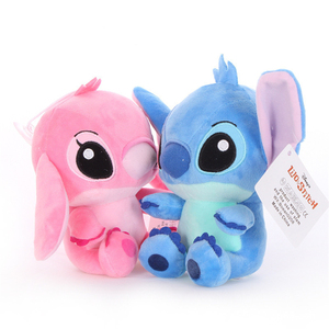 Khâu Anime Hình 20Cm Màu Xanh Màu Hồng Phim Hoạt Hình Lilo Và Khâu Thú Nhồi Bông Đồ Chơi Sang Trọng Động Vật Trẻ Em 'Đồ Chơi Sang Trọng - Product Image 2