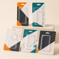 Emballage sous blister OEM/ODM, blister transparent en PET sur carte, carte personnalisée imprimée en usine