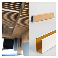 Bâtiment de bureaux moderne et centre commercial ignifugé acoustique en alliage d'aluminium revêtement en poudre plafond grille bande carreaux de plafond prix d'usine