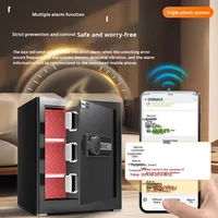 Onais Safe BXG-X5 2025新款智能家用保险箱指纹密码防盗迷你隐藏式全钢30x36x30cm卧室