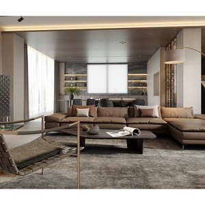 Ensemble de chambre à coucher King Size surdimensionné, mobilier de luxe pour penthouse, villa, grand appartement, chambre d'hôtel haut de gamme - Product Image 2