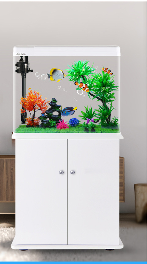 aquarium tank with tv cabinet