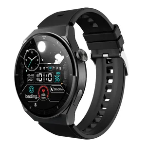 Smart watch gt3 max, relógio inteligente tela cheia hd de 1.39 polegadas, com rastreamento de celular