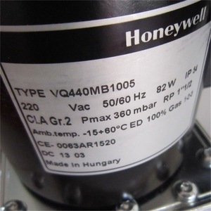Vanne solénoïde double à gaz Honeywell VQ440MB1005 DN40 1 pouce à entrée, vanne de régulation de température normale - Product Image 5