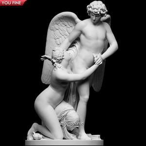 Escultura Griega de Mármol de Tamaño Real de <span class=keywords><strong>Zeus</strong></span> Águila Canymede, Tallada a Mano en Piedra Natural Personalizada - Product Image 6