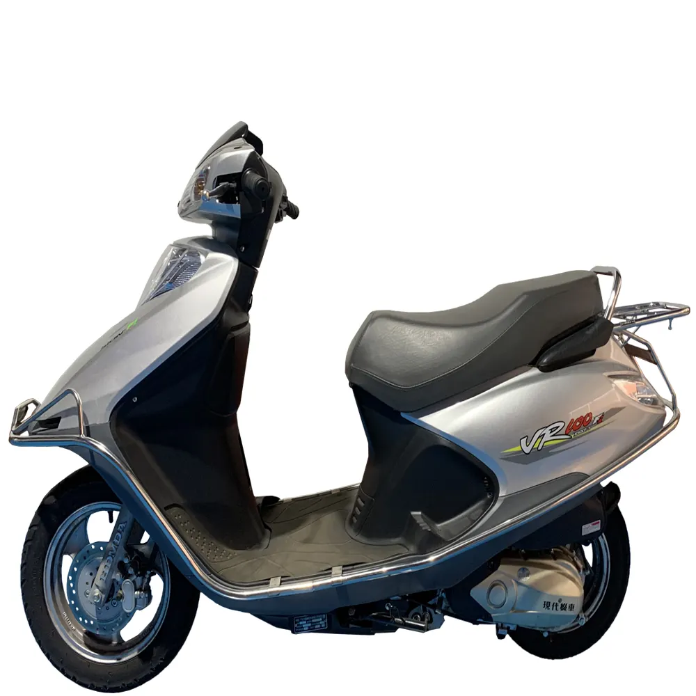 Use 12V battery electric and gasoline motorcycle 125cc adult gasoline scooter motorcycle fuel scooter 150cc scooter gas