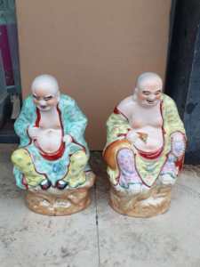 Collection de figurines d'Arsats (18 personnages) en <span class=keywords><strong>porcelaine</strong></span> de Jingdezhen, peintes à la main par Cheng Ning, style Art Déco, pour temple, salle ancestrale, intérieur, <span class=keywords><strong>Bouddha</strong></span> - Product Image 3