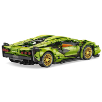 Vente en gros 1/14 Bricolage technique voiture blocs de construction assemblage bloc de construction voiture de sport