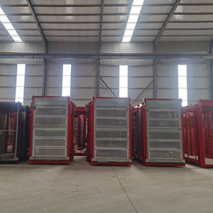 Konversi frekuensi otomatis, gedung 2ton ereksi penumpang <span class=keywords><strong>Hoist</strong></span>/pengangkat untuk situs konstruksi - Product Image 1