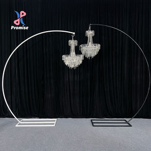 Fábrica al por mayor Fondo de araña de boda Lámpara LED Morden Estilo de lujo para decoración de boda - Product Image 1