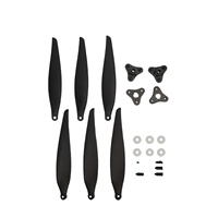 Hélices GEMFAN UAV pliables à dégagement rapide, 15 pouces 1510F, légères en plastique, pour FPV/drones