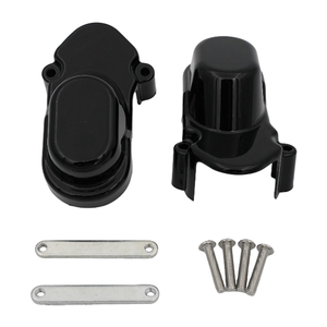 Kit de capuchons de boulons de protection d'axe arrière de moto pour Harley <span class=keywords><strong>Sportster</strong></span> 883 <span class=keywords><strong>1200</strong></span> 48 XL1200X 72 XL1200V Custom XL883C <span class=keywords><strong>2005</strong></span>-2021 - Product Image 4