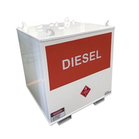 Réservoir de stockage de carburant diesel pour station-service SUMAC en gros, 500L 1000L, avec pompe