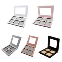 Palette de fard à joues DIY personnalisable avec logo, multicolore, imperméable, scintillante, mate pour le visage, pigment minéral léger, poudre de fard à joues pailletée